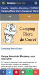 Mobile Screenshot of campingrieradeciuret.com
